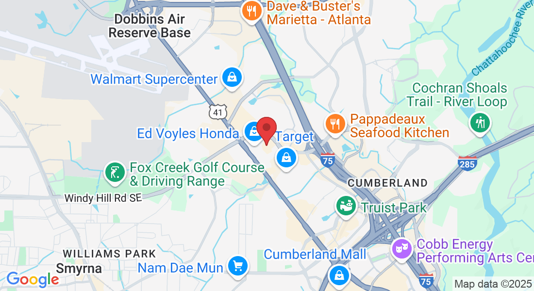 Map to 2470 Windy Hill Rd SE Suite 300, Marietta, GA 30067